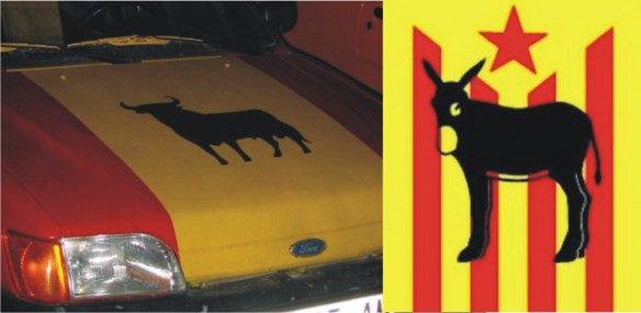 A cornadas y coces (El coche no es mio)